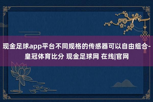 现金足球app平台不同规格的传感器可以自由组合-皇冠体育比分 现金足球网 在线|官网