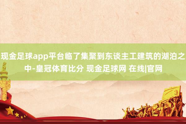现金足球app平台临了集聚到东谈主工建筑的湖泊之中-皇冠体育比分 现金足球网 在线|官网